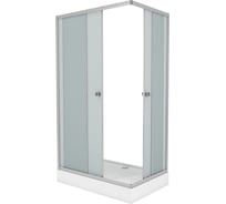 Душевой уголок NIAGARA NG-018-14Q 100x80x195 поддон 13см, стекло мат, 2 места 0181422Q 00324427
