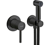 Гигиенический набор Kludi BOZZ комплект, черный матовый, арт. 389983976 00077872