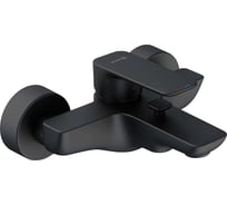 Однорычажный смеситель для ванны и душа Kludi PURE&STYLE черный матовый, арт. 406813975 УТ008604