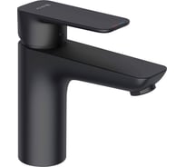 Однорычажный смеситель на умывальник Kludi PURE&STYLE 100, черный матовый, арт. 402903975 УТ008600