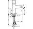 Смеситель для биде HANSGROHE Talis Select S 72202000 00000043905 2