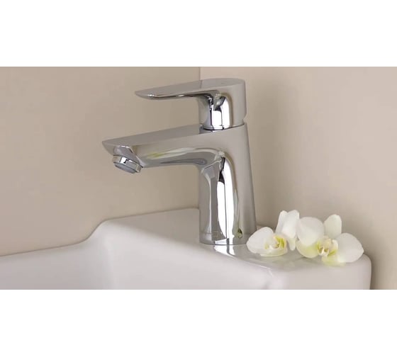 Смеситель для раковины HANSGROHE Talis E 80 без донного клапана 71702000 00000044171