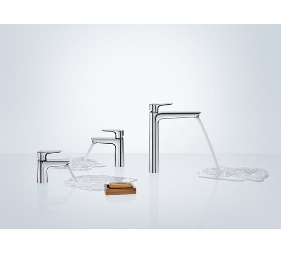 Смеситель для раковины HANSGROHE Talis E 80 без донного клапана 71702000 00000044171
