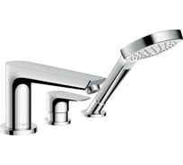 Смеситель для ванны на 3 отверстия HANSGROHE Talis E внешняя часть 71731000 00000044174