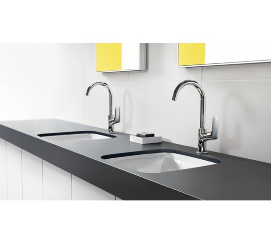 Смеситель для раковины HANSGROHE Logis 210 поворотный излив 71130000 00000035188