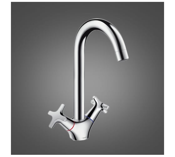Двуручный смеситель для кухни HANSGROHE Logis Classic 71285000 00000035823
