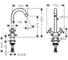 Двуручный смеситель для кухни HANSGROHE Logis Classic 71285000 00000035823 4
