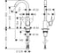 Смеситель для кухни HANSGROHE Logis 71835000 00000040623 7