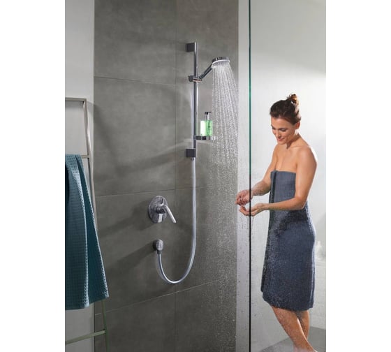 Смеситель для душа HANSGROHE Novus внешняя и скрытая часть 71068000 00000057789