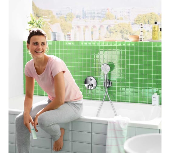 Смеситель для ванны HANSGROHE Novus Loop внешняя часть 71345000 00000057804