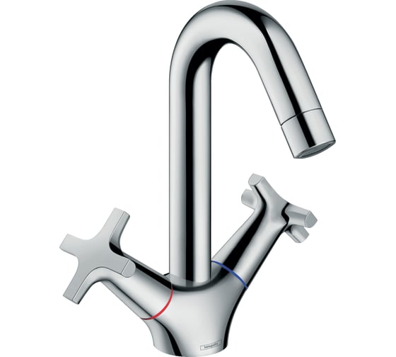 Двуручный смеситель для раковины HANSGROHE Logis Classic 71270000 00000035822