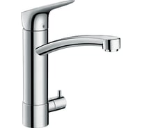 Смеситель для кухни HANSGROHE Logis с переключателем на посудомоечную машину 71834000 00000040625