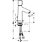 Смеситель для раковины HANSGROHE Talis Select S 100 72042000 00000043906 6