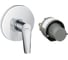 Смеситель для душа HANSGROHE Logis E внешняя и скрытая часть 71608000 00000070021 1