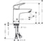 Смеситель для раковины HANSGROHE Logis 100 push-open 71107000 00000042850 10