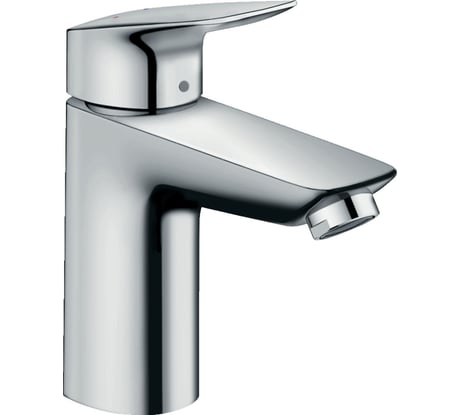 Смеситель для раковины HANSGROHE Logis 100 без донного клапана 71101000 00000035186