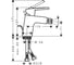 Смеситель для биде HANSGROHE Logis Loop 70 71250000 00000053956 2