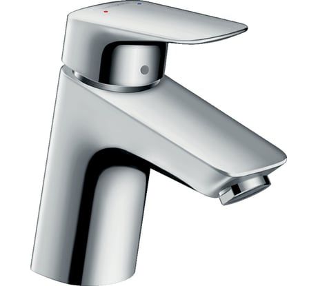 Смеситель для раковины HANSGROHE Logis 70 без донного клапана 71071000 00000035183