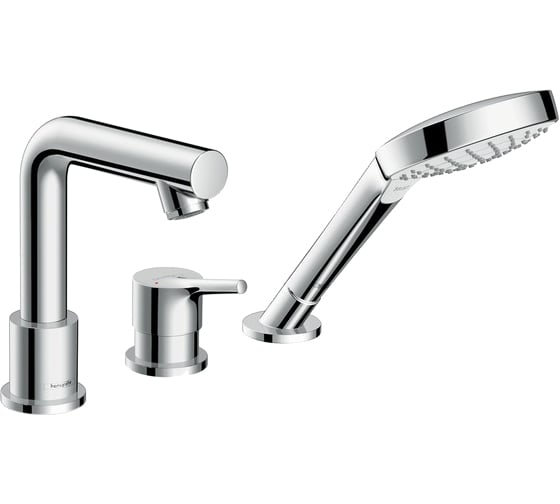 Смеситель для ванны на 3 отверстия HANSGROHE Talis S внешняя часть 72417000 00000044198