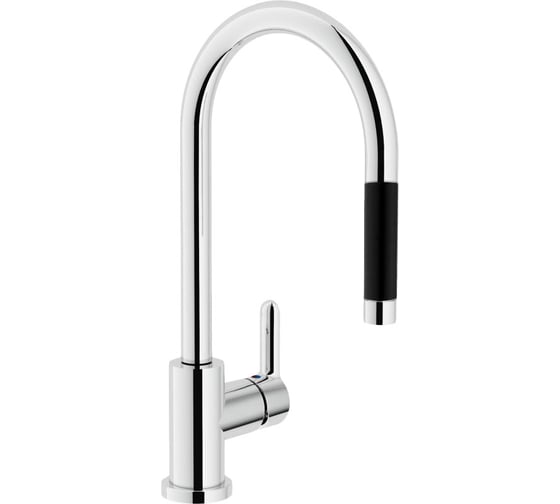 Смеситель для кухни NOBILI ABC с вытяжным изливом AB87137/1CR 00000035645