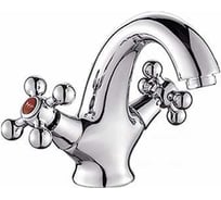 Двуручный смеситель для умывальника Ligeya L1061 ТТ000014641