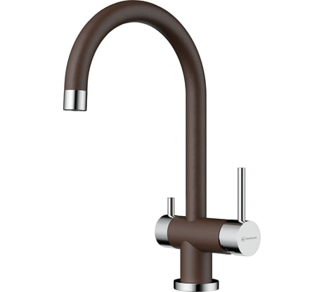 Смеситель Omoikiri Yamada-DC латунь, гранит, темный шоколад 4994229