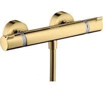 Термостат для душа Hansgrohe Ecostat Comfort, ВМ, 1/2', полированное золото 13116990 00069513