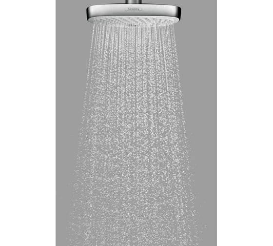 Верхний душ Hansgrohe Raindance Select E 300 2jet Showerpipe EcoSmart 9 л/мин 26608400 00059379