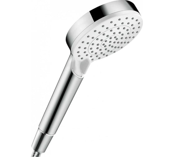 Ручной душ Hansgrohe Crometta Vario EcoSmart 9 л/мин, белый/хром 26332400 00049780