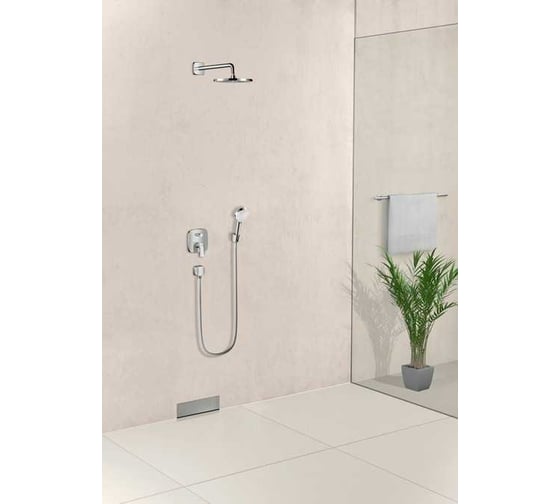 Ручной душ Hansgrohe Crometta 1jet, EcoSmart 9 л/мин 26333400 00040469