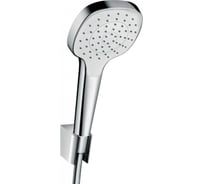 Душевой набор Hansgrohe Croma Select E 1jet с держателем и шлангом 160 см 26412400 00057175