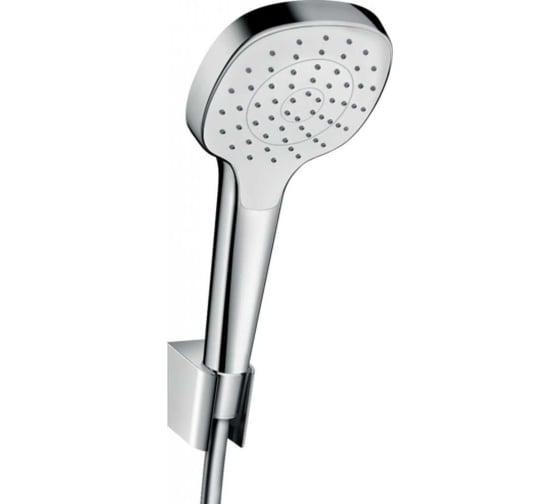 Душевой набор Hansgrohe Croma Select E 1jet с держателем и шлангом 160 см 26412400 00057175
