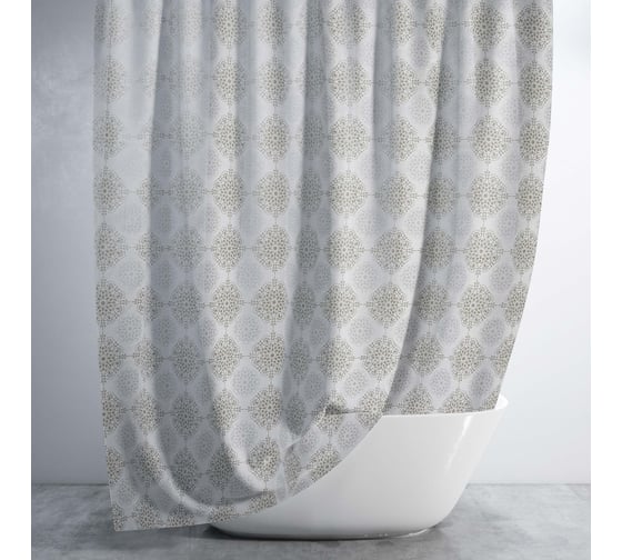 Штора для ванной комнаты ND Home «Ornament» 310029 1