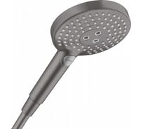 Ручной душ Hansgrohe Raindance Select S 120 3jet шлифованный черный хром 26530340 00061737