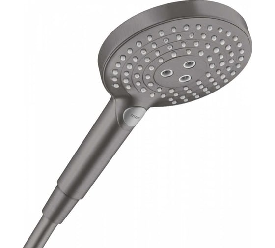 Ручной душ Hansgrohe Raindance Select S 120 3jet шлифованный черный хром 26530340 00061737 1