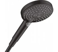Ручной душ Hansgrohe Raindance Select S 120 3jet EcoSmart 9л/мин, черный матовый 26531670 00070917