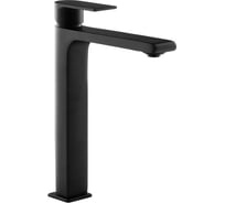 Высокинй смеситель для раковины Azario DELANO черный матовый 00080885