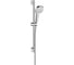 Душевой набор Hansgrohe Croma Select E Multi EcoSmart 9 л/мин, со штангой 65 см, белый/хром 26581400 00056943 1