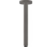 Потолочное подсоединение Hansgrohe S, 300 мм, шлифованный черный хром 27389340 00064595