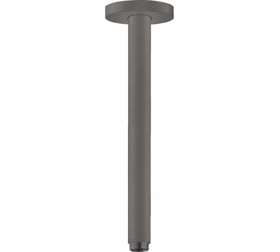 Потолочное подсоединение Hansgrohe S, 300 мм, шлифованный черный хром 27389340 00064595 1