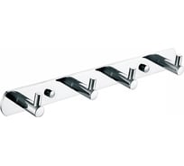 Планка 4 крючка Azario NESSY хром 00082021