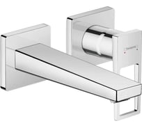 Смеситель для раковины Hansgrohe Metropol однорычажный, настенный, излив 165 мм, с рукояткой-петлей 74525000 00072011