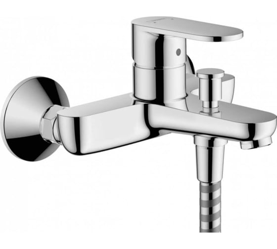 Смеситель для ванны Hansgrohe Vernis Blend ВМ, однорычажный, 2 уровня расхода воды, хром 71454000 00068357 1