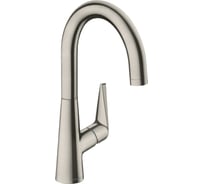 Кухонный смеситель Hansgrohe Talis S 220, однорычажный, под сталь 72814800 00050170