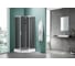 Душевая кабина Azario DENVER 900х900х(2000+150), серое стекло 4 м, с покрытием Easy Clean, профиль хром AZ-N10806 00078854 2