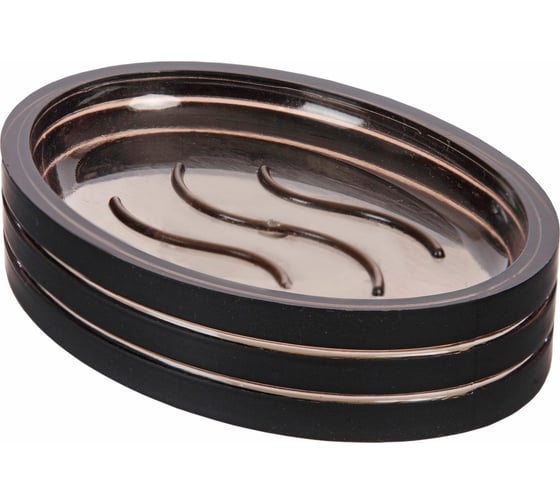 Мыльница VANSTORE soft black 424-04