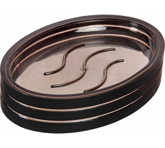 Мыльница VANSTORE soft black 424-04