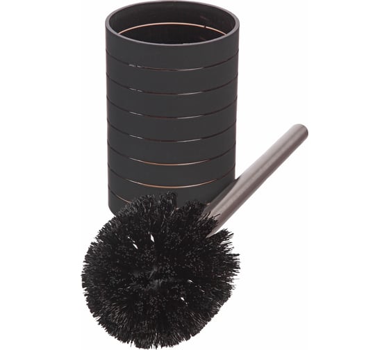 Ершик для унитаза VANSTORE soft black 424-06