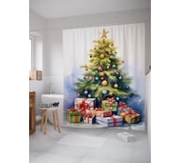 Штора для ванной JOYARTY "Сказочный праздник" sc_427882