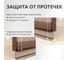 Стеклянная шторка на ванну FIXATOP 1400x500, поворотная, профиль чёрный, стекло бронза MGSHCU1400500TURNBLBRZ 7
